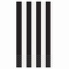 Black Striped Paper Guest Towels, 16ct