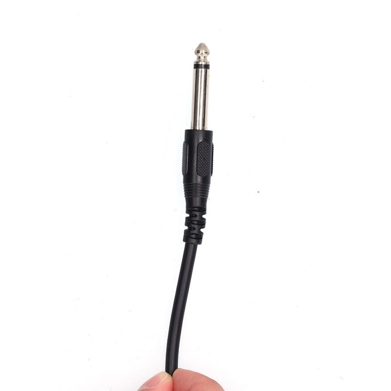 236in Wired Lavalier Microphone Clip On Lapel Condenser Mic for