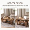 KEVINSPACE Lift Top Coffee Table Coffee Tables for Living Room