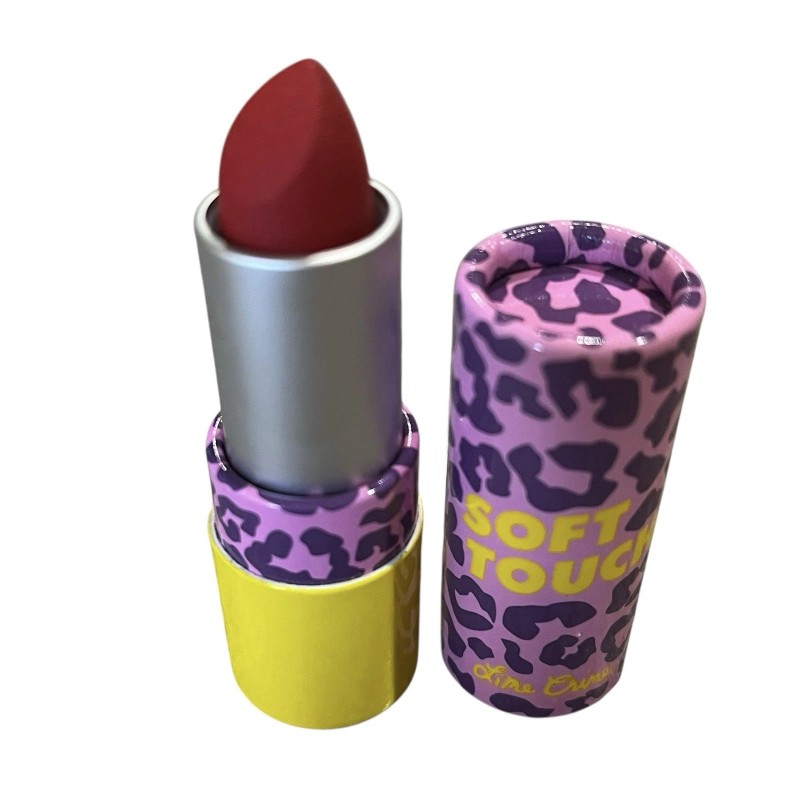 Lime Crime Soft Touch Lipstick RADICAL RED Comfort Matte NIB