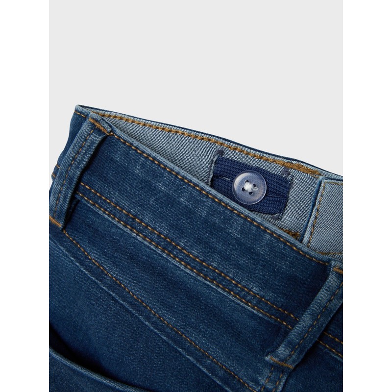 Name It Boys' Denim Shorts, Blue (Medium Denim Blue)