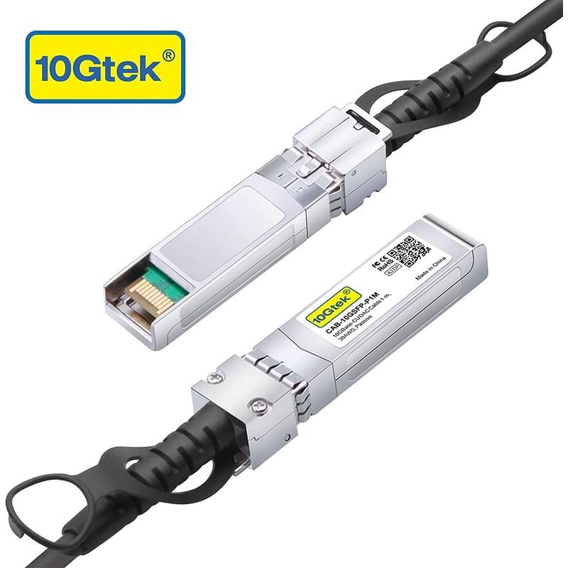10Gtek 10G SFP+Cable 10GBASE-CU Twinax Cable Tested for Netgear XS508M,