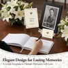 Condolence Book, Funeral Guest Book, in Loving Memory, 120 Blank