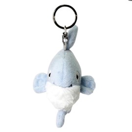 Niki Keychain, Sunfish, 3.9 inches (10 cm), Kids, Gray, W2.8 x D 3.1 x H 4.7 inches (7 x 8 x