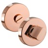 Copper Thumb Turn Lock & Release for Bathroom and Toilet