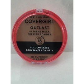 COVERGIRL Outlast Extreme Wear Pressed Powder, 880 Cappuccino, 0.38 oz 16 Hr