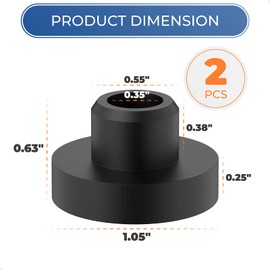 124253 Fuel Tank Bushing for Miller Bobcat 225 & 250 Diesel Engine Driven Welder/Generator, Welding Fuel Bushing Fits for Miller Electric Welder Models 903125 903372 902965 903501 903040