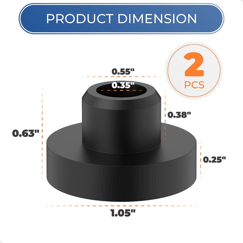 124253 Fuel Tank Bushing for Miller Bobcat 225 & 250