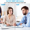 1080P USB Industrial Camera with Manual Zoom (2.8-12mm CS Lens)