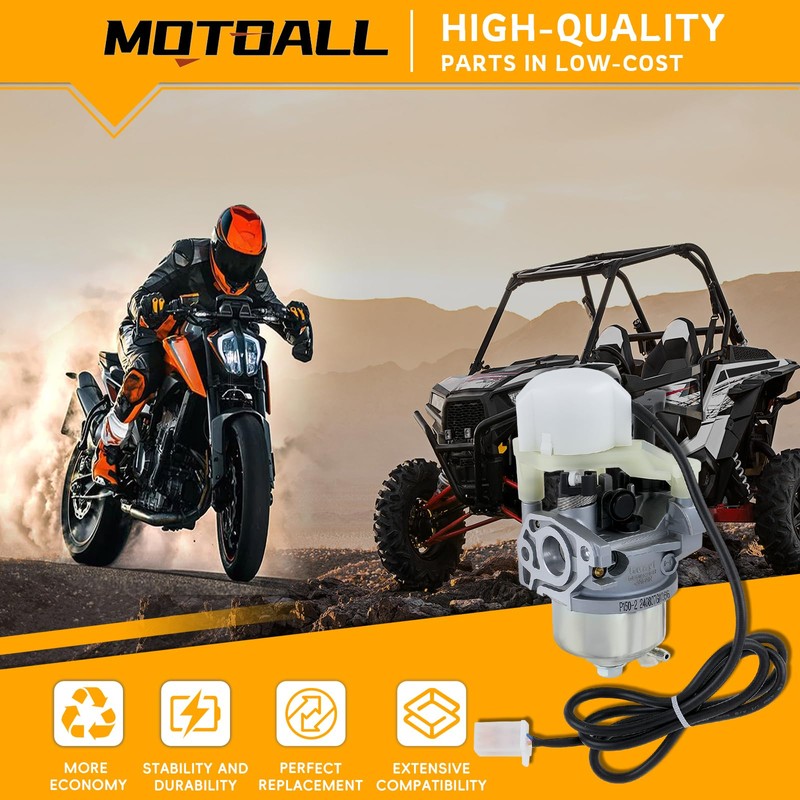 MOTOALL Carburetor for Honda EU2000i EB2000I EU2000iK1 Generator 16100-Z0D-D03