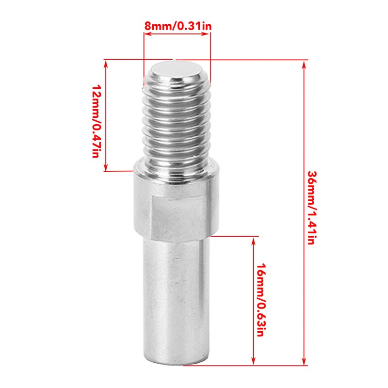 2PCS Mountain Bike Brake Screw Titanium Alloy 8mm Mountain Bike
