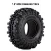 4PCS 1.9 Crawler Rubber Tyre/Wheel Tires for 1:10 RC Rock
