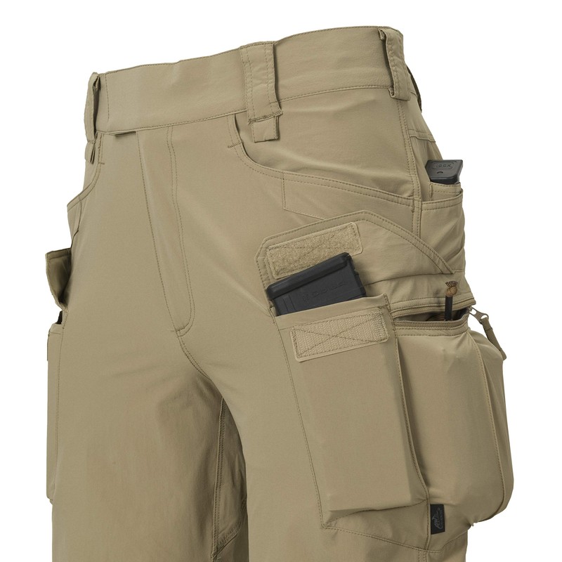 Helikon-Tex OTS (Outdoor Tactical Shorts) 8.5 - Black, Black outdoor