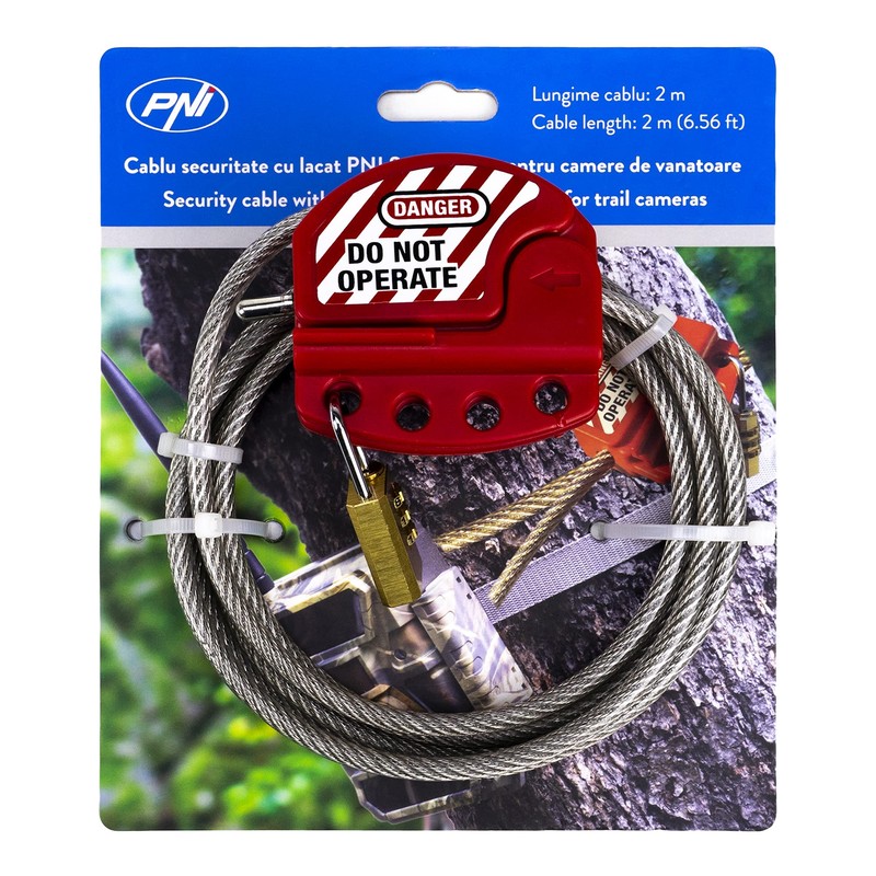Security Cable with PNI Smart Lock for PNI 400C, 350C,