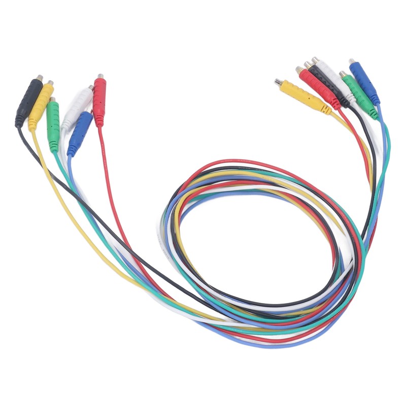 6PCS Magnetic Test Leads Silicone Soft Flexible Jumper Test Wires