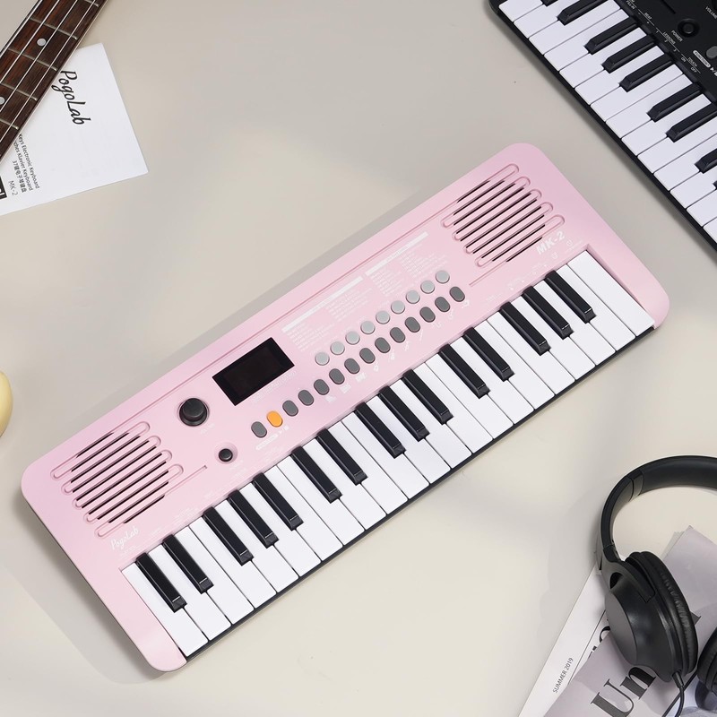 POGOLAB MK-2 37 Keys Kids Keyboard Piano, Portable Small Keyboard