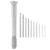 Mini Precision Hand Twist Drill 10 x Drill Bit Tool