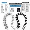 Xxzhiho 44Pcs Nut and Bolt Thread Checker,27 Standard & 23