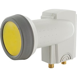 Schwaiger sps6814h511 Twin 2 Output LNB 40 mm Light grey