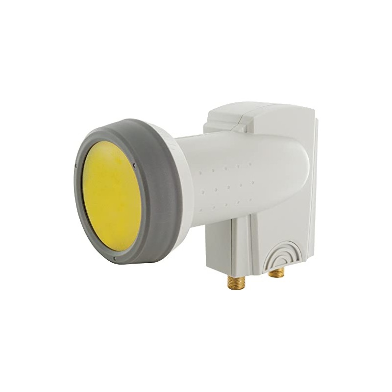 Schwaiger sps6814h511 Twin 2 Output LNB 40 mm Light grey