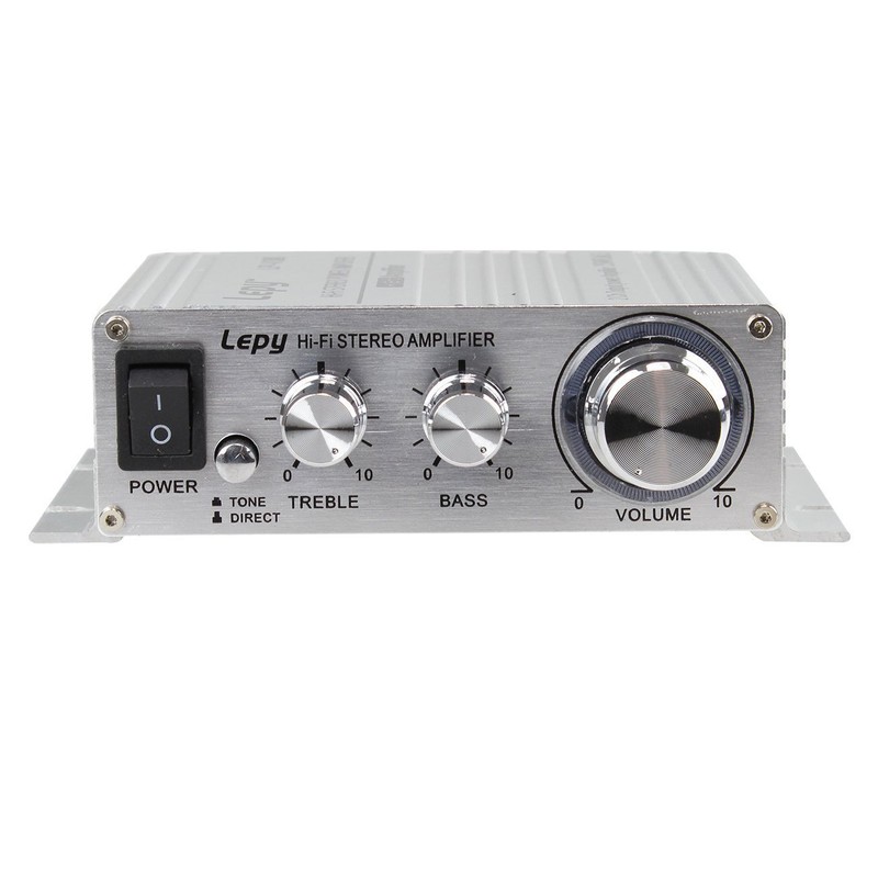 Lepy LP-V3S Stereo Amplifier [Uses BOSE Power IC] V3S Silver