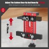 Adjustable Cabinet Door Installation Positioner with Door Rebounder,Cabinet Door Mount
