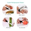 Vegetable Scissors and Food Cutter - Kitchen Shears With Cutting