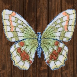 Paddys Patches Butterfly Embroidered Patch — Iron On