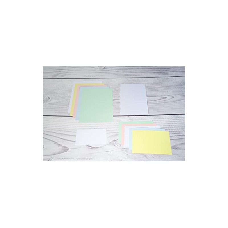 Paquet 50 Fiches Bristol Sous Film Quadrille 5 x 5