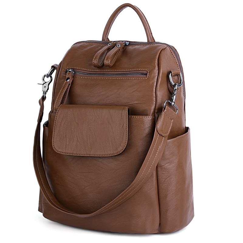 UTO Women Backpack Purse 3 Way Ladies Rucksack Travel Shoulder