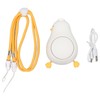 Hanging Neck Fan Duck Shape Small Fan USB Charging Necklace
