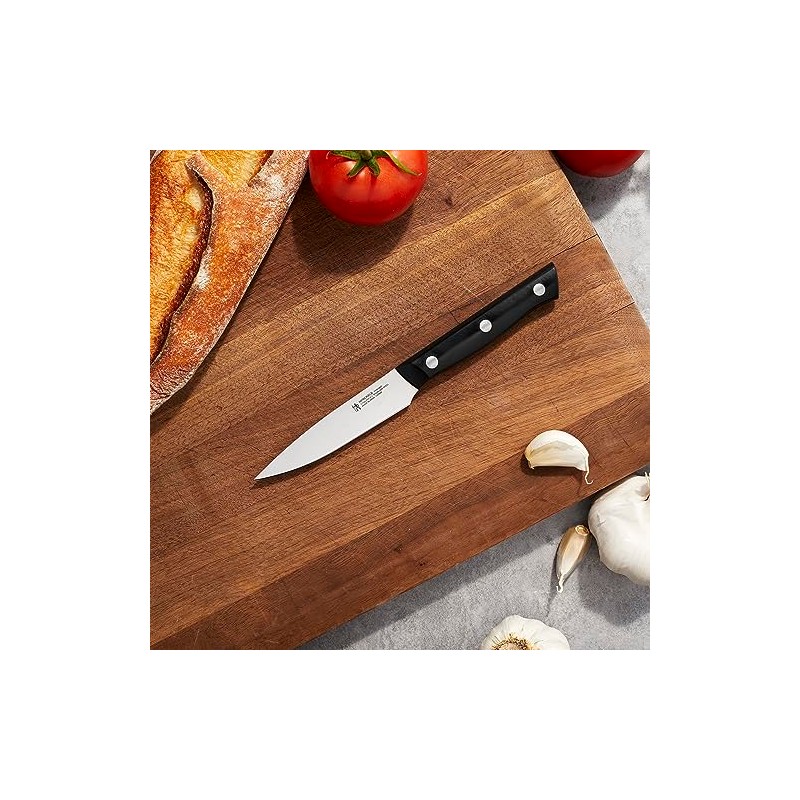 HENCKELS Dynamic Razor-Sharp 4-inch Paring Knife, German Engineered Informed by