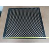 2'x2' Black Plastic Perforated Tile, 2 Pack with 1/2" Holes