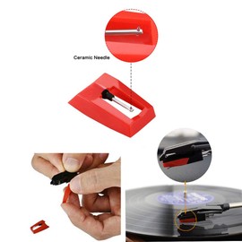 Turntable Needles, Stylus Needles for Turntable and Audio Technica Turntable Diamond Point Needle Turntable Gramophone Accessories