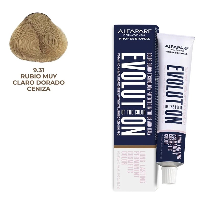 Tinte Para Cabello Alfaparf Evolution Profesional 60ml