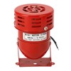 Industrial Motor Alarm Bell Red Color Steel Mini Horn Sound