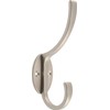 Hardware Essentials 853424 Satin Nickel Ornamental Coat and Hat Hooks