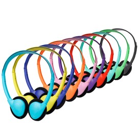 YFSFQS 18 Pack Classroom Kids Headphones Bulk for School Students Children Teen Boys Girls, Wholesale Bulk Headphones for Classroom Earphones 3.5mm Jack(Mix Colors)