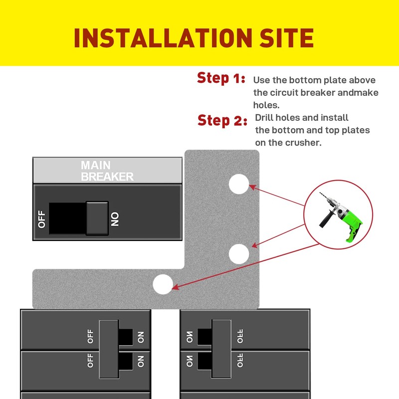 QYZZRS Generator Interlock kit Compatible with Murray or Siemens 150