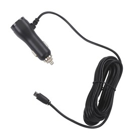 Cobra SC Smart Dash Cam Series 12 Volt Power Adapter with MicroUSB Cable with 6 Foot Cord (CA-CLAMICRO-01)