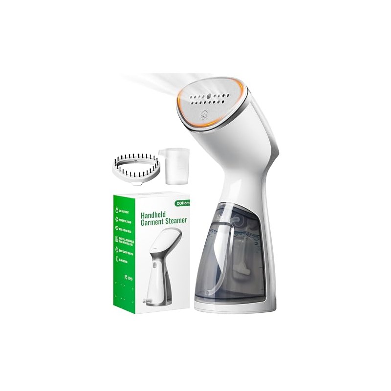 Portable Travel Handheld Clothes Steamer - 1000W Quick Wrinkle Remover