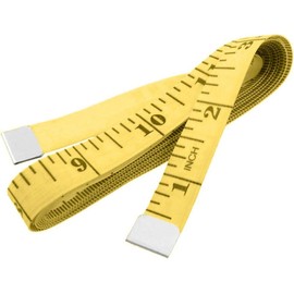 Yellow Soft Tape Measure & Body Chest Waist Circumference Measuring Ruler Soft Meter Sewing Tailor Tape, Perfect for Family Woodworking,Sewing Tape Measures