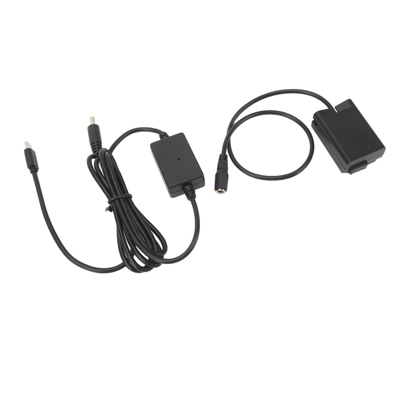 Camera Dummy Battery Pack USB C Digital External Power Fully