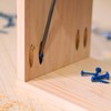 LUPANTER #8×1 Inch Pocket Hole Screws,500 Pcs,Exterior Wood Screws for