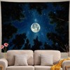 keowhsf Forest Galaxy Tapestry for Bedroom Ceiling - Starry Night