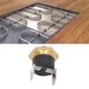 5PCS KSD301 Copper Thermostat Bimetal Normally Closed M4 Snap Disc