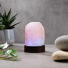 Well being Mini USB Powered Pink Himalayan Salt Colour Changing