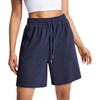 EBANKU Women's Running Shorts RoyalBlue