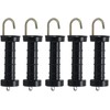 WinHUb 5PCS Electric Fence Handles Insulated Spring Tension Gate Handle