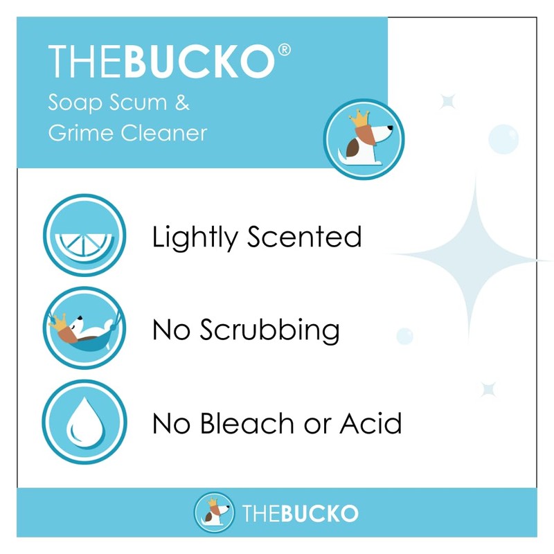 The Bucko Soap Scum and Grime Cleaner (128 oz gallon)
